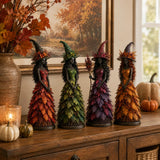 WitchBerry - Handmade Autumn Witch Figurine for Home Decor