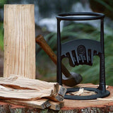 WoodSplitter - Manual Log Splitter for Safe & Efficient Firewood Splitting