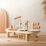 Wooden Music Table - Multi-Instrument Musical Toys for Kids
