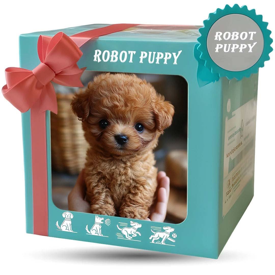 WuffiMotion - Interactive Movable Plush Dog Toy for Kids