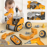 Young Builders - Educational Excavator Playset for Kids
