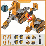 Young Builders - Educational Excavator Playset for Kids