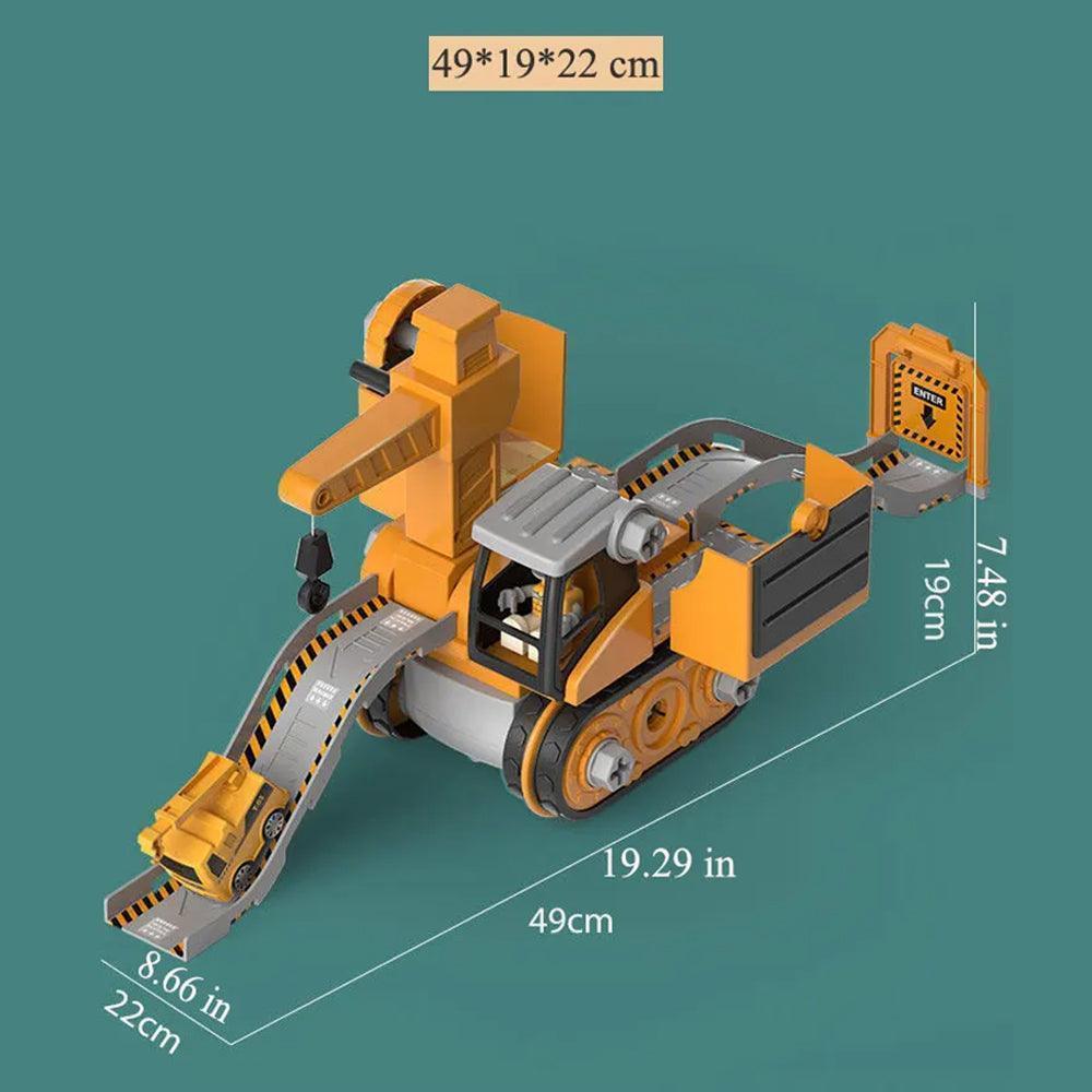 Young Builders - Educational Excavator Playset for Kids