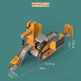 Young Builders - Educational Excavator Playset for Kids