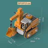 Young Builders - Educational Excavator Playset for Kids