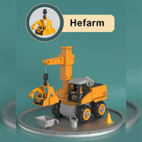 Young Builders - Educational Excavator Playset for Kids