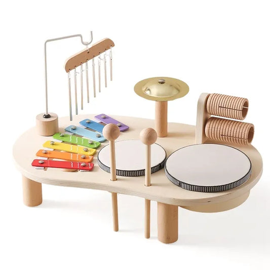 MusicMakers Wooden Kids Instrument Set 1