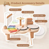 MusicMakers Wooden Kids Instrument Set 6